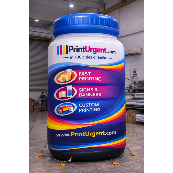 Jar Shaped Inflatable